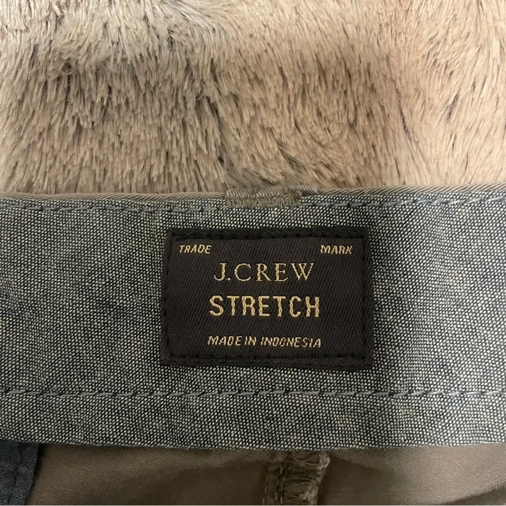 J.Crew Men’s Stretch Chino Shorts Gray Size 36 Inseam 9”